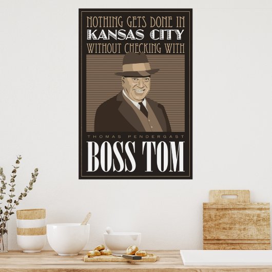 Boss Tom Poster (Keuken)