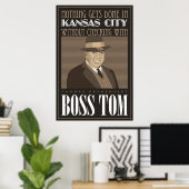 Boss Tom Poster (Thuiskantoor)