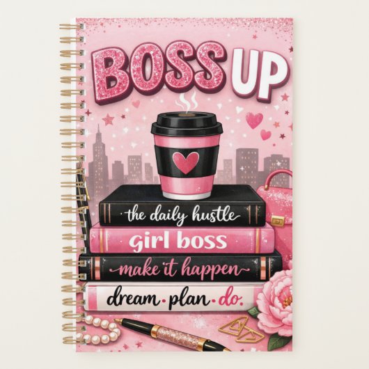 Boss Up Business Planner Journal (Voorkant)