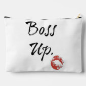Boss Up met rode lippen Etui (Achterkant)