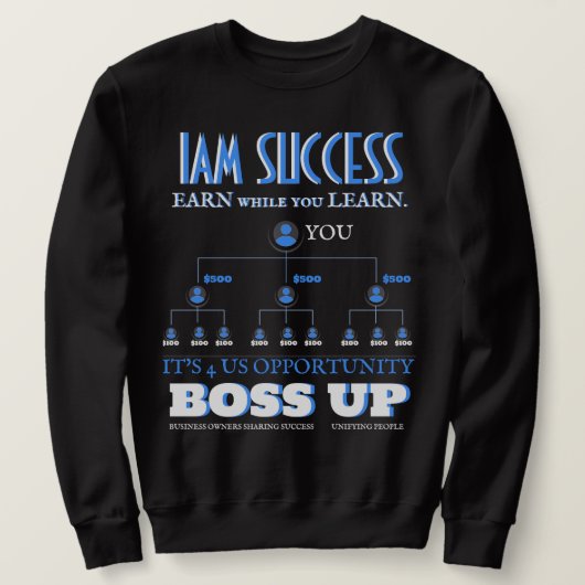 BOSS UP T-shirt (Design voorkant)
