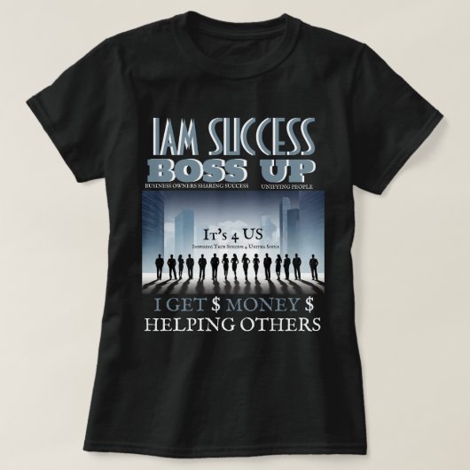 BOSS UP T-shirt (Design voorkant)