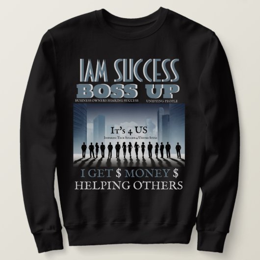 BOSS UP T-shirt (Design voorkant)