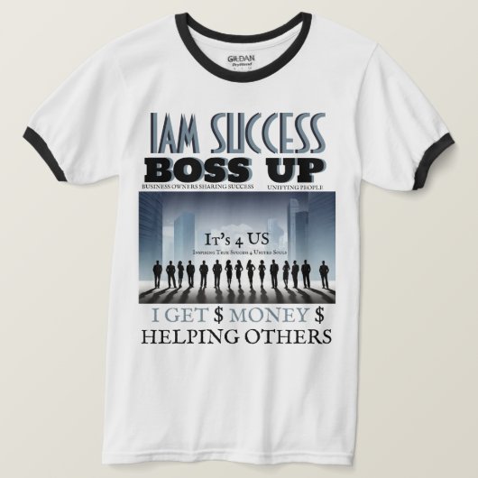 BOSS UP T-shirt (Design voorkant)