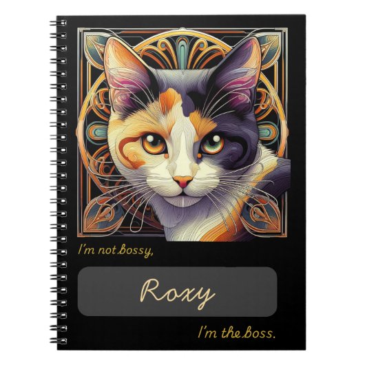 Boss Vibes Roxy Notitieboek (Voorkant)