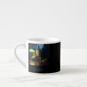 Boss w tekst espresso mok tweezijdig