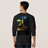 Boss w tekst mannen zwart sweatshirt terug (Achterkant volledig)