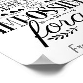 Boss-waardering Poster (Hoek)