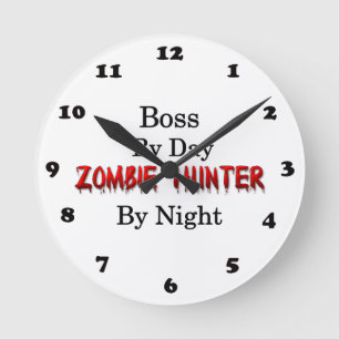 Boss/Zombie Hunter Ronde Klok