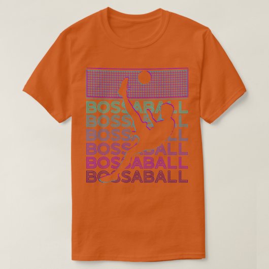 Bossaball Retro Gift T-shirt (Design voorkant)