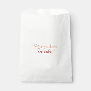 Bossbabe hashtag lichtroze voeg naam meisje baas t bedankzakje