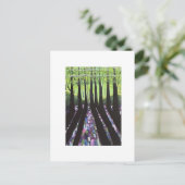 bosschaduwen briefkaart (Staand voorkant)