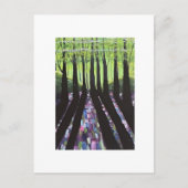 bosschaduwen briefkaart (Voorkant)