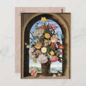 Bosschaert Bouquet in een Briefkaart van het Arche (Voorkant / Achterkant)