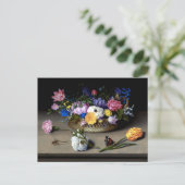 Bosschaert Flower still Life snijdt de Nederlandse Briefkaart (Staand voorkant)