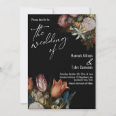 Bosschaerts "Bloemen in een Glas" De bruiloft van Kaart (Voorkant)