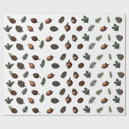 bosschatten cadeaupapier (Vlak)