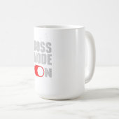 BOSSE-MODUS OP SHIRT KOFFIEMOK (Voorkant rechts)