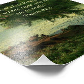 Bossen 62:8 Psalm 62:8 Foto afdrukken (Hoek)