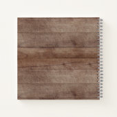 Bossen Baby 1 jaar Notitieboek (Achterkant)