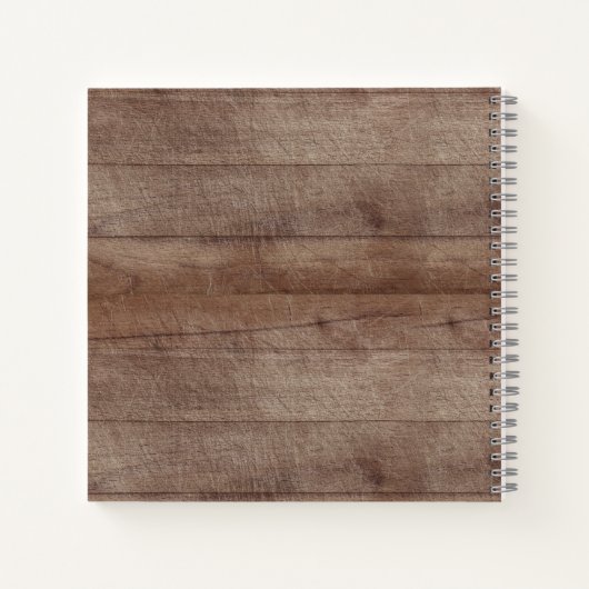 Bossen Baby 1 jaar Notitieboek (Achterkant)