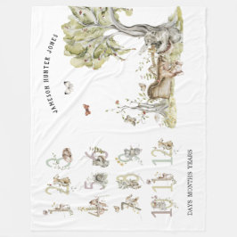 Bossen | Baby Mijlsteen Fleece Deken