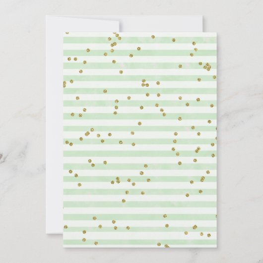 Bossen Baby shower Bossen Kaart (Achterkant)