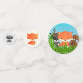 Bossen Baby shower confetti (Voorkanten)