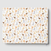 Bossen baby shower gastenboek (Achterkant)