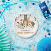 Bossen Baby shower Papieren Bordje (Feest)