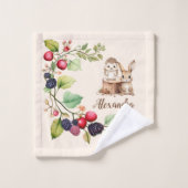 Bossen Bad Handdoek (Wasdoekje)