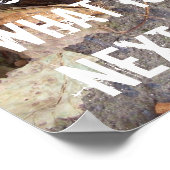 Bossen behoud Aarde klimaatverandering Poster (Hoek)