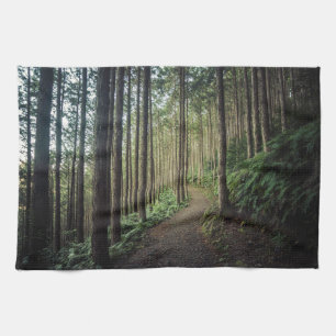 Bossen   Bergen van Wakayama Japan Theedoek