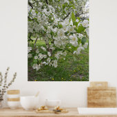 Bossen Bloesems Poster (Keuken)