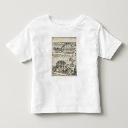 Bossen, boerderijen kinder shirts (Voorkant)