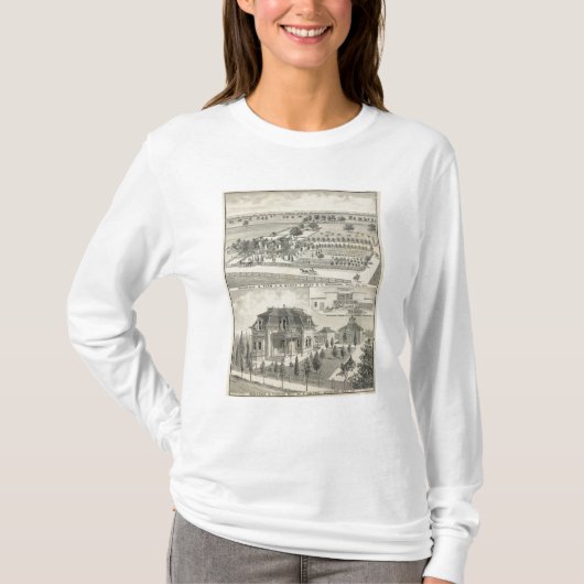 Bossen, boerderijen t-shirt (Voorkant)