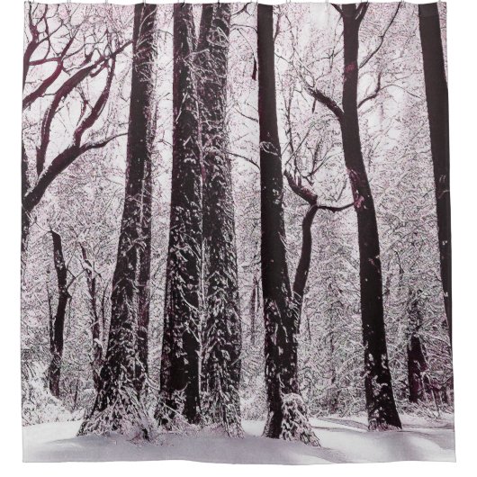 BOSSEN BOS SNEEUWIG WINTERLANDSCHAP DOUCHEGORDIJN (Voorkant)