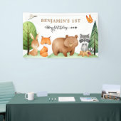 Bossen Bosdieren Birthday Spandoek (Beurs)