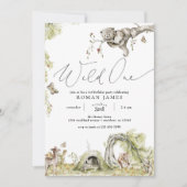 Bossen Bossen eerste verjaardag Kaart (Voorkant)