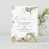 Bossen Bossen eerste verjaardag Kaart (Staand voorkant)