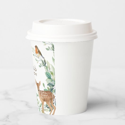 Bossen Bossen eerste verjaardag Papieren Bekers (Links)