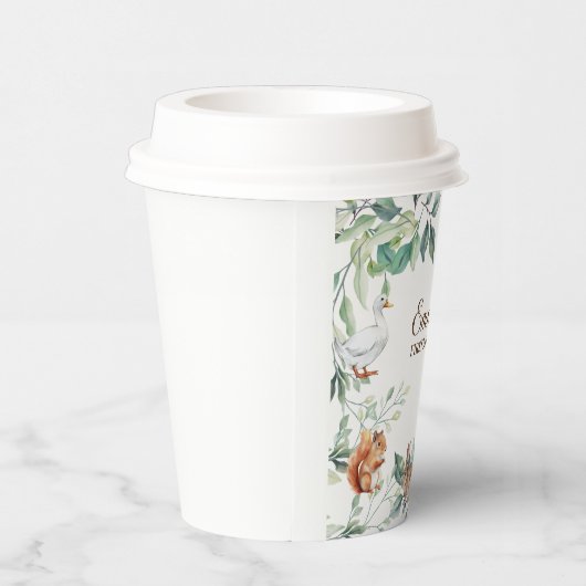 Bossen Bossen eerste verjaardag Papieren Bekers (Rechts)