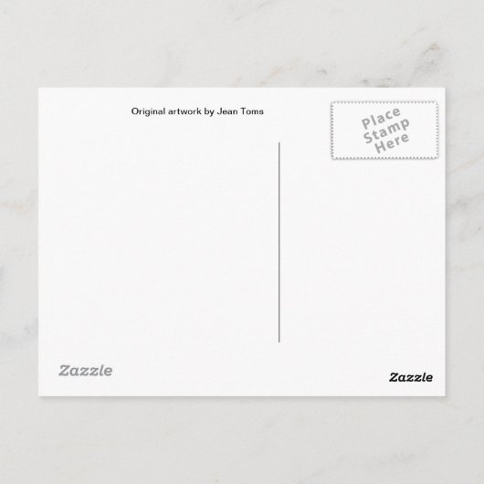 Bossen Briefkaart (Achterkant)