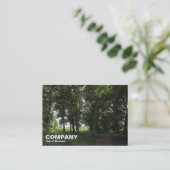 Bossen, Bute Park, Cardiff Visitekaartje (Staand voorkant)