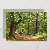 Bossen, Butterflies Lady Bugs Kaart (Voorkant / Achterkant)