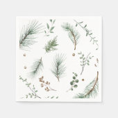 Bossen Cabin Servet (Voorkant)