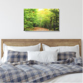 Bossen Canvas wikkels Afdruk (Insitu (Slaapkamer))