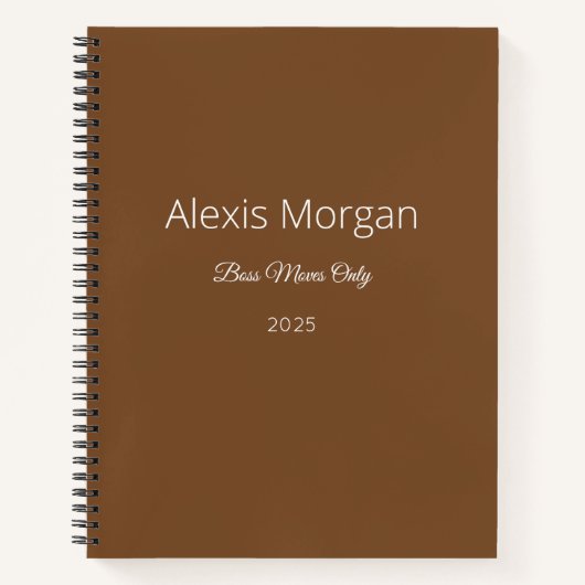 Bossen Dagelijkse Planner Notitieboek (Voorkant)