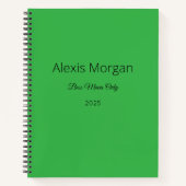 Bossen Dagelijkse Planner Notitieboek (Voorkant)