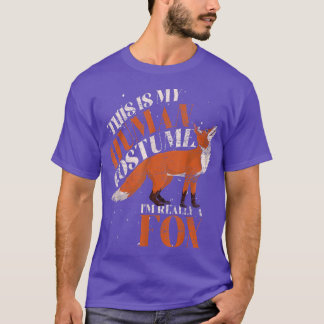 Bossen Dierenvriend Dit is mijn menselijke kostuum T-shirt